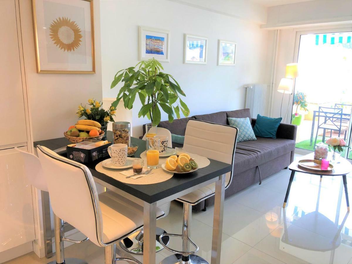 קאן Appartement Cosy Calme Central-Terrasse Proche Palais מראה חיצוני תמונה