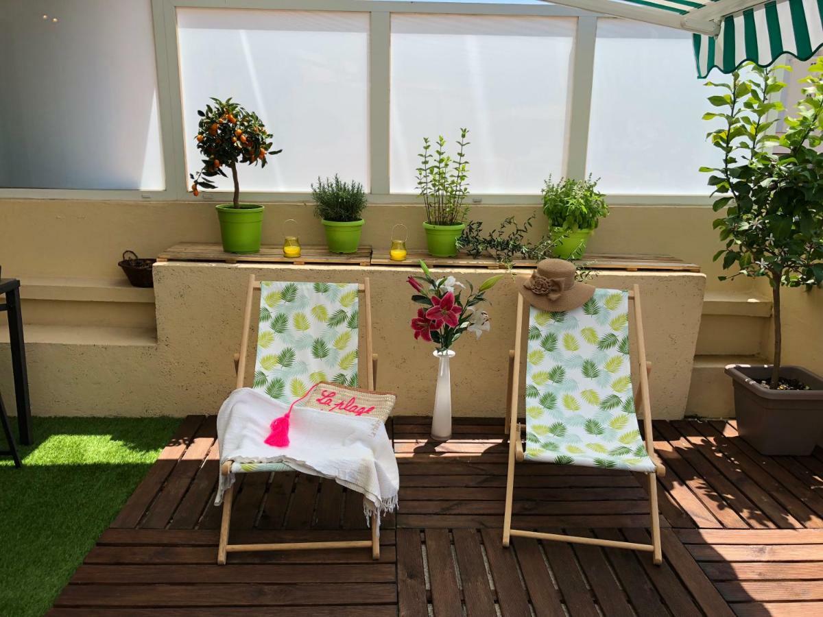 קאן Appartement Cosy Calme Central-Terrasse Proche Palais מראה חיצוני תמונה